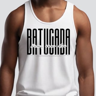 Nome do produto Camiseta Regata Masculina - Sim Sou da Batucada
