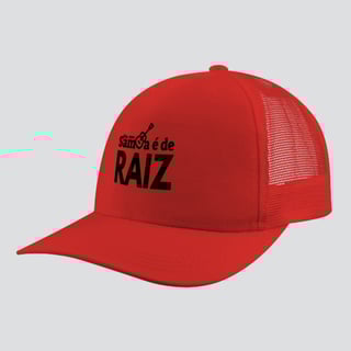 Nome do produto Boné Americano Com Tela - Sim Meu Samba é de Raiz