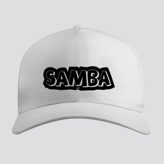 Nome do produto Boné Americano com Tela - Samba Estampado