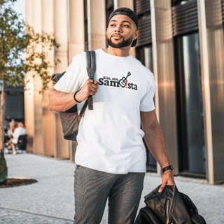 Nome do produto Camiseta Quality Masculina - Sim Sou Sambista