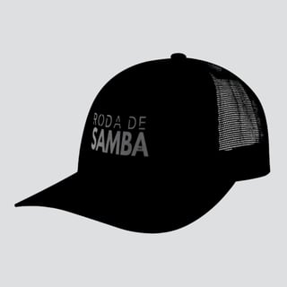 Nome do produto Boné Americano Com Tela - Roda de Samba