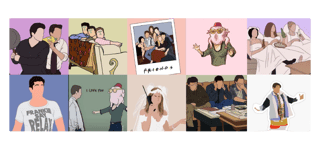 Nome do produto Caneca Mágica Friends - Aquele das Cenas