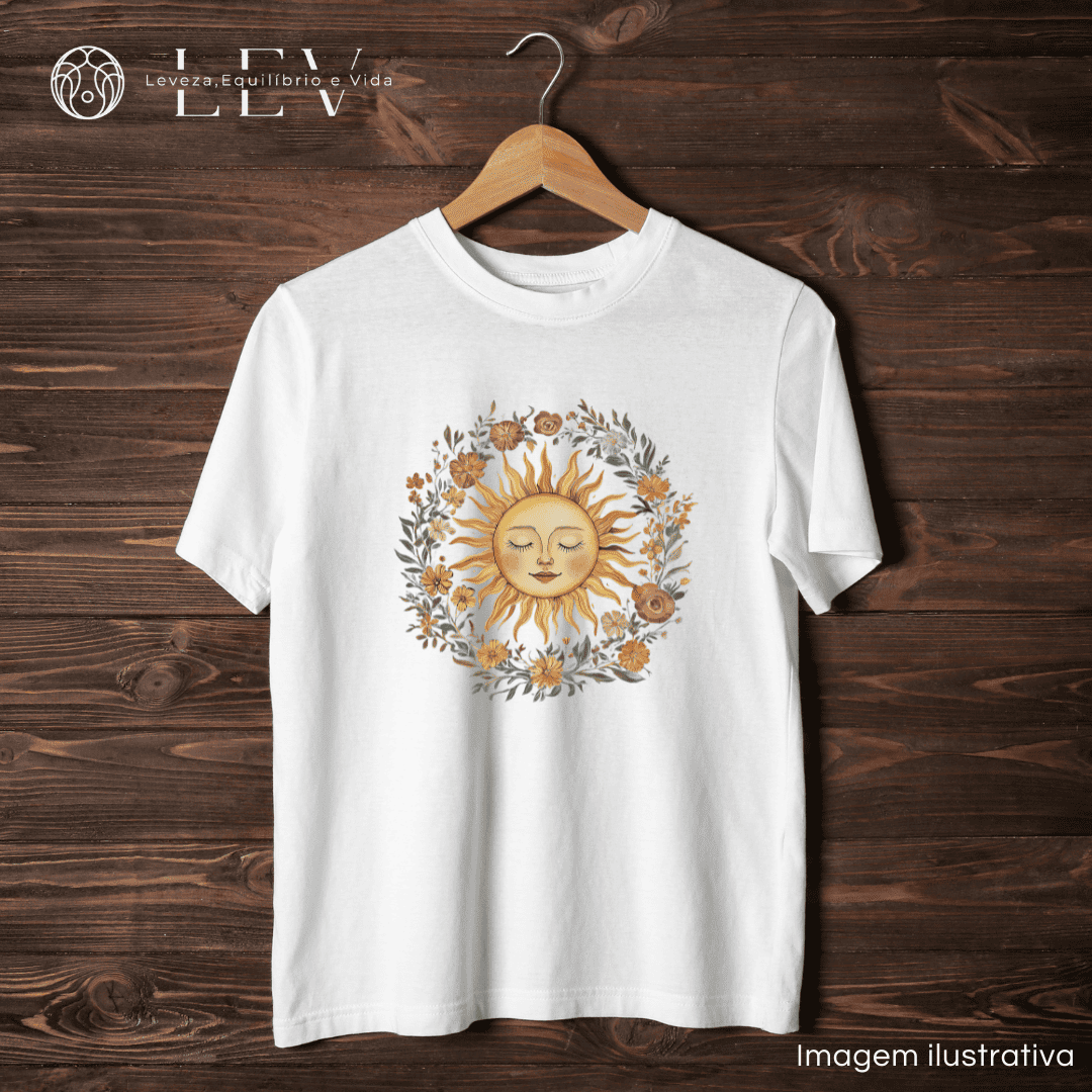 Camiseta Sol Celestial