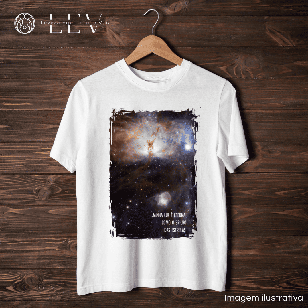 Nome do produto: Camiseta Prime Brilho das Estrelas