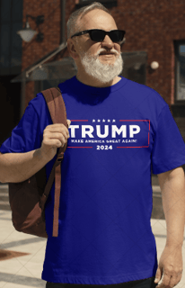 Nome do produto Camiseta TRUMP 2024 - Make America Great Again