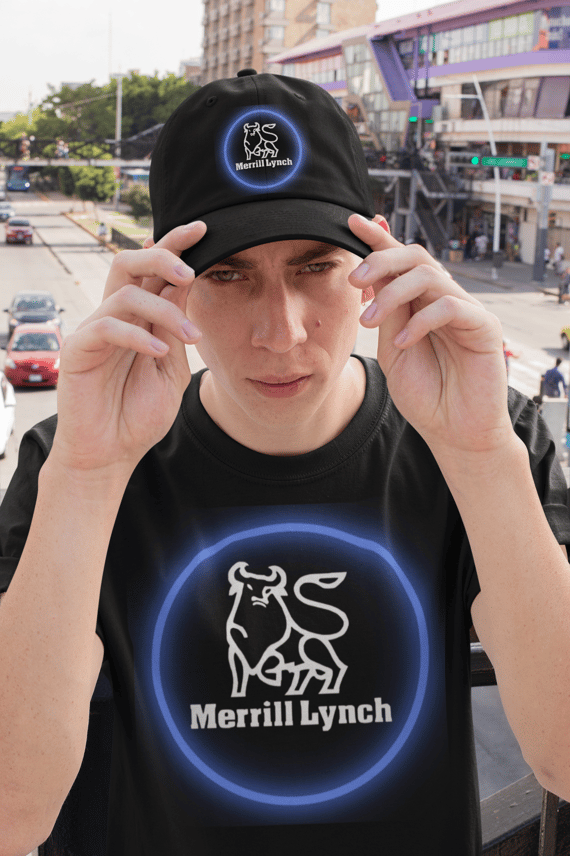 Merril Lynch Neon Blue Unisex