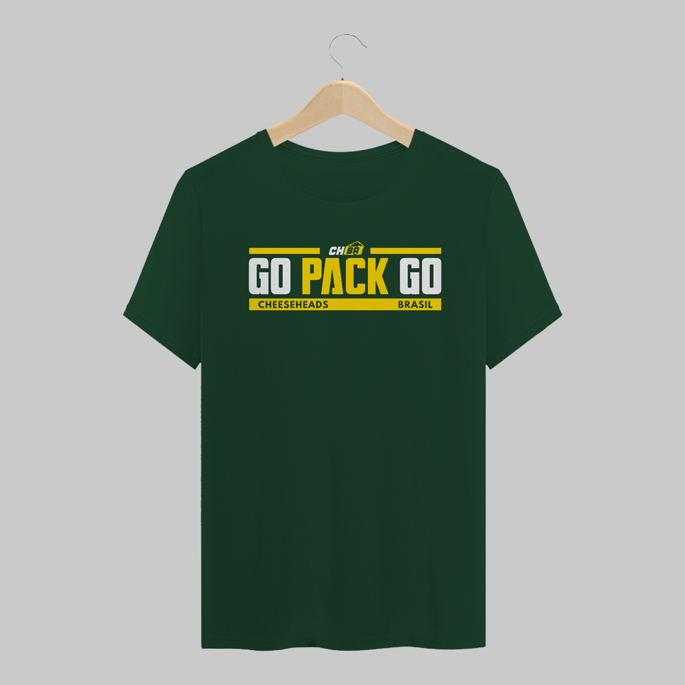 Nome do produto: Camiseta Go Pack Go CHBR