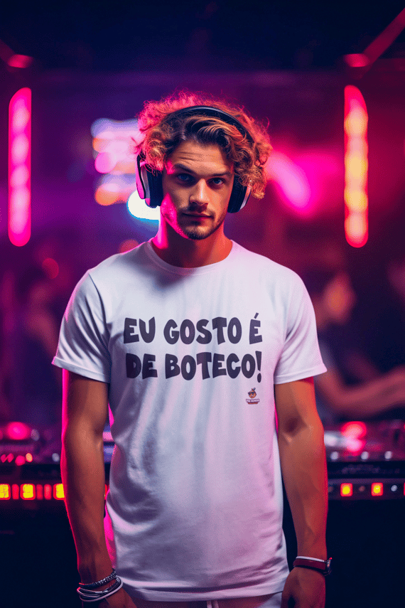 Camiseta Boteco na TV CM12