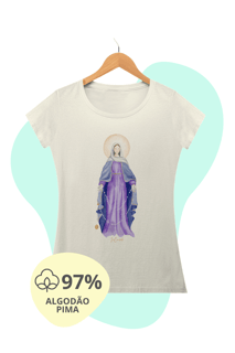 Camiseta Feminina Pima - Mãezinha das Lágrimas #01