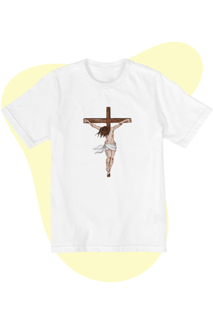 Camiseta Infantil - Jesus Crucificado