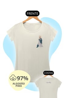 Camiseta Feminina Pima - Mãezinha da Imaculada Conceição #02