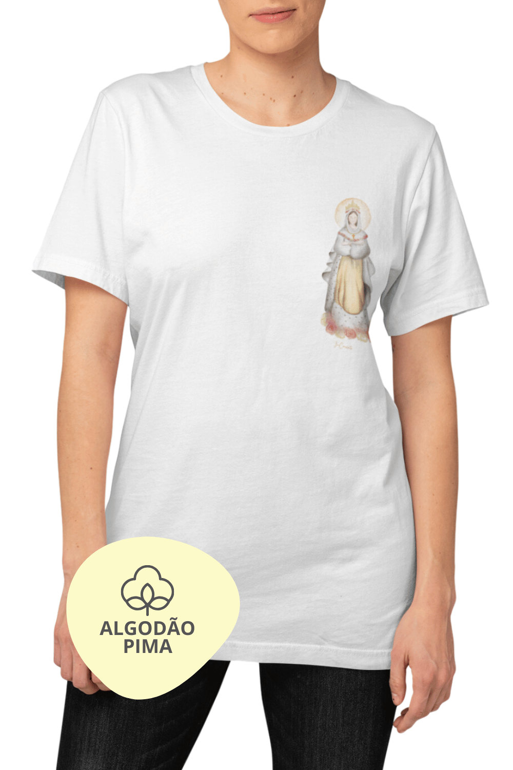 Camiseta Pima - Mãezinha de La Sallete #02