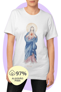 Camiseta Pima - Mãezinha do Sagrado Coração #01