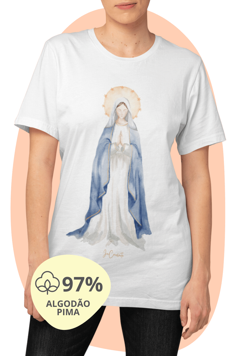 Camiseta Pima - Mãezinha das Graças #01