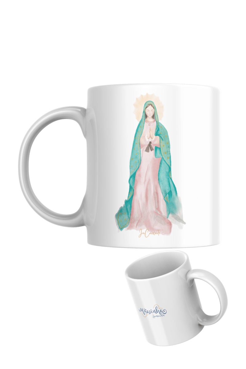 Nome do produto: Caneca Mãezinha de Guadalupe