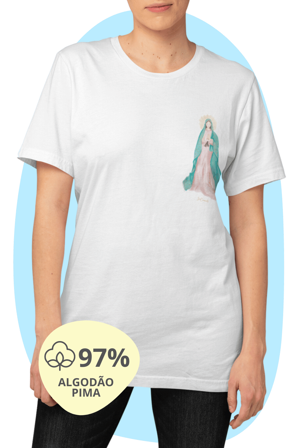 Camiseta Pima - Mãezinha de Guadalupe #02