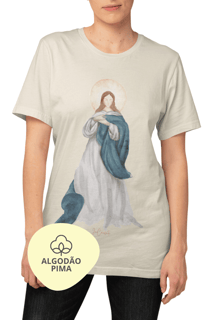 Nome do produto Camiseta Pima - Mãezinha da Imaculada Conceição #01