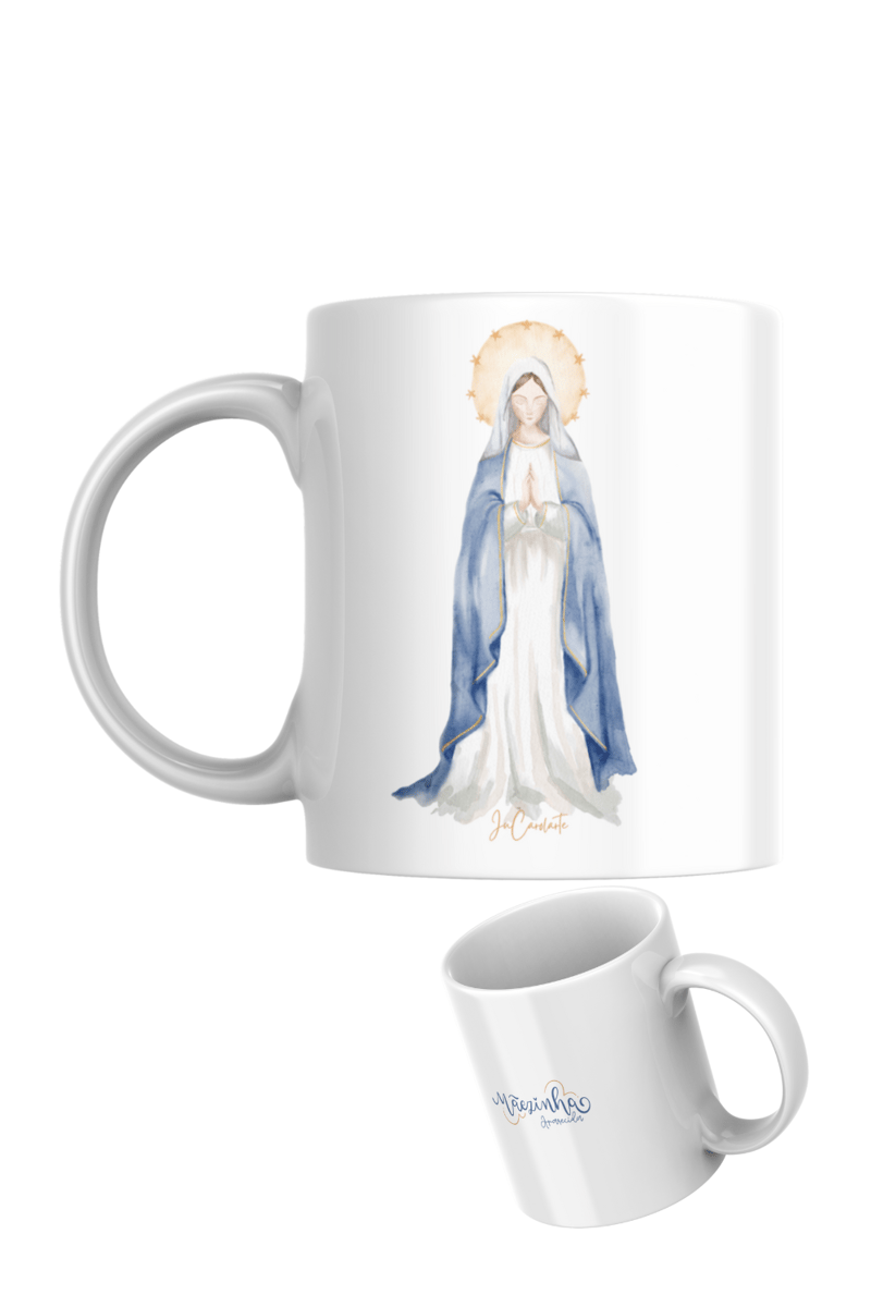 Nome do produto: Caneca Mãezinha das Graças