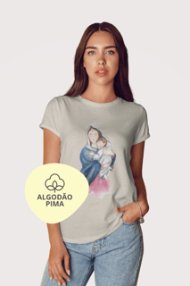 Nome do produto Camiseta Pima - Mãezinha de Deus #01