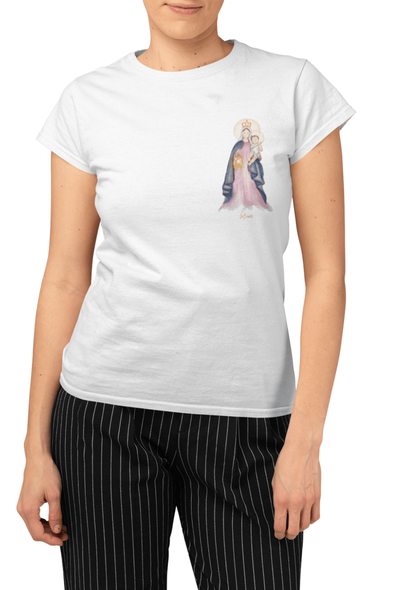 Nome do produto: Camiseta Feminina - Mãezinha da Luz #02