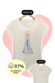 Camiseta Feminina Pima - Mãezinha de Lourdes #02