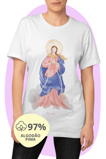 Camiseta Pima - Mãezinha desatadora dos nós  #01