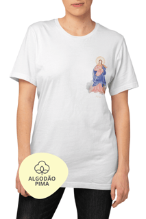 Nome do produto Camiseta Pima - Mãezinha desatadora dos nós #02