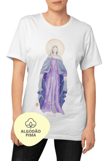 Nome do produto Camiseta Pima - Mãezinha das Lágrimas #01