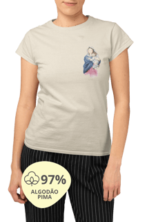 Nome do produto Camiseta Pima - Mãezinha de Deus #02