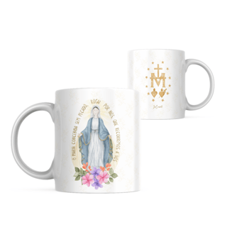 Nome do produto Caneca Nossa Senhora / Medalha Milagrosa