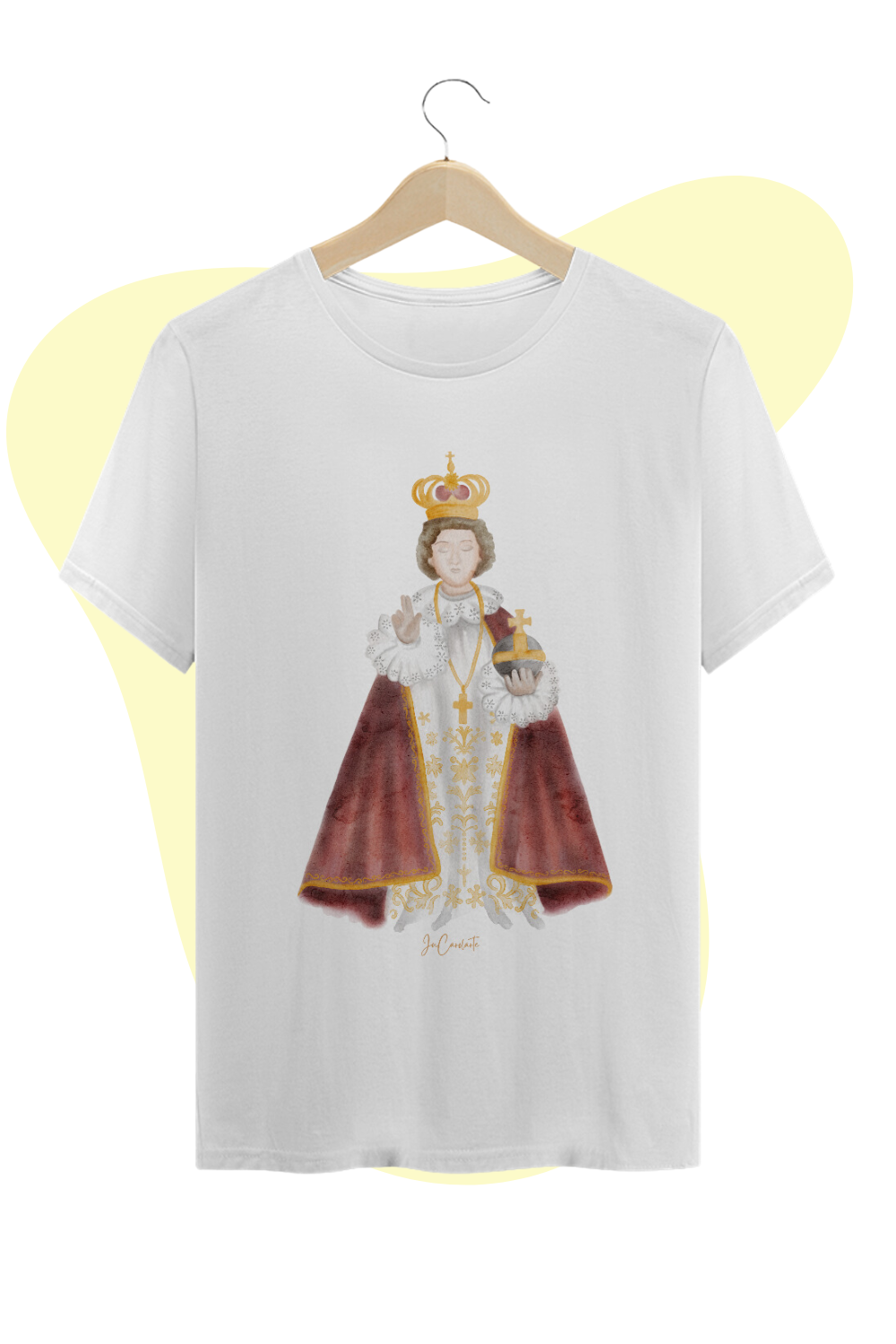 Camiseta Unissex - Menino Jesus de Praga