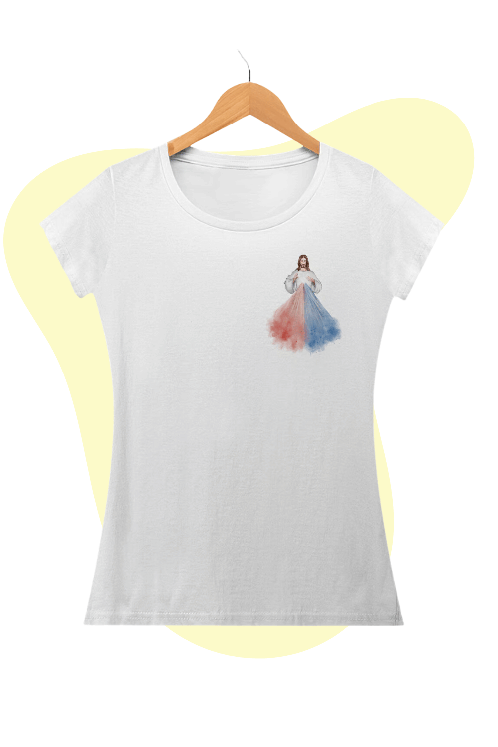 Camiseta Feminina - Jesus Misericordioso #02