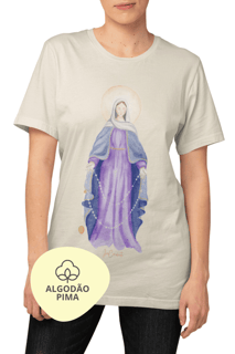 Nome do produto Camiseta Pima - Mãezinha das Lágrimas #01