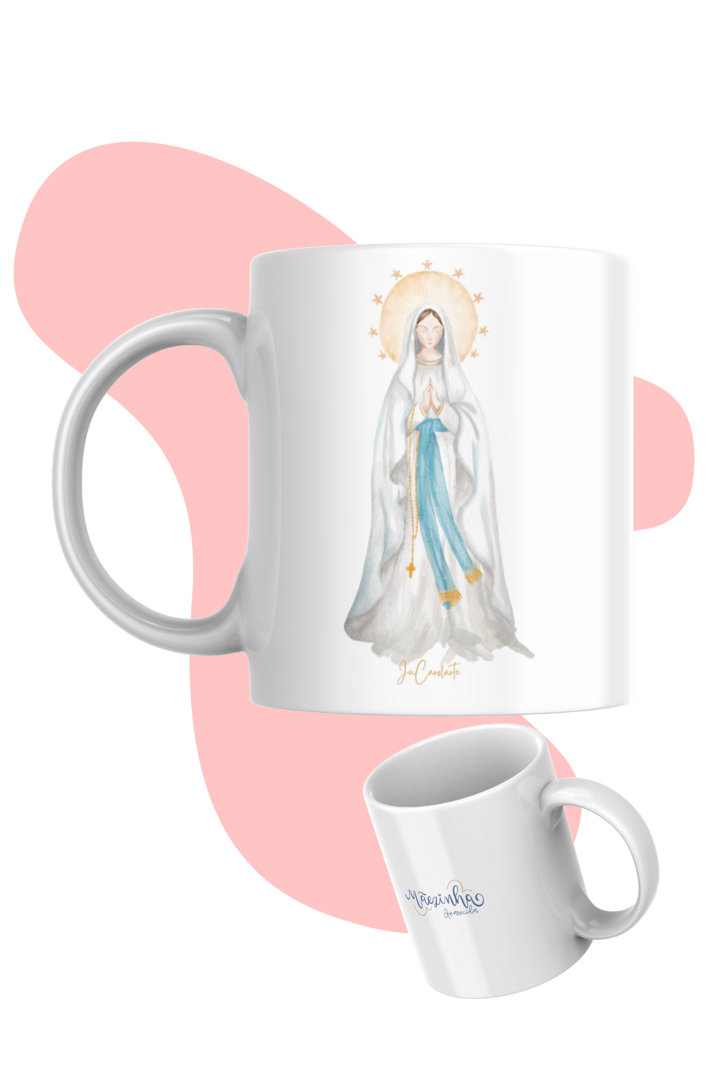 Caneca Mãezinha de Lourdes