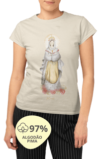 Nome do produto Camiseta Feminina Pima - Mãezinha de La Sallete #02