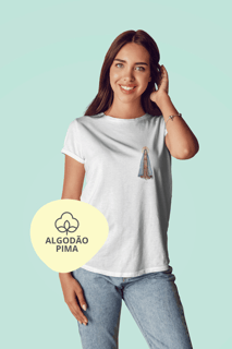 Camiseta Feminina Pima - Mãezinha Aparecida #02