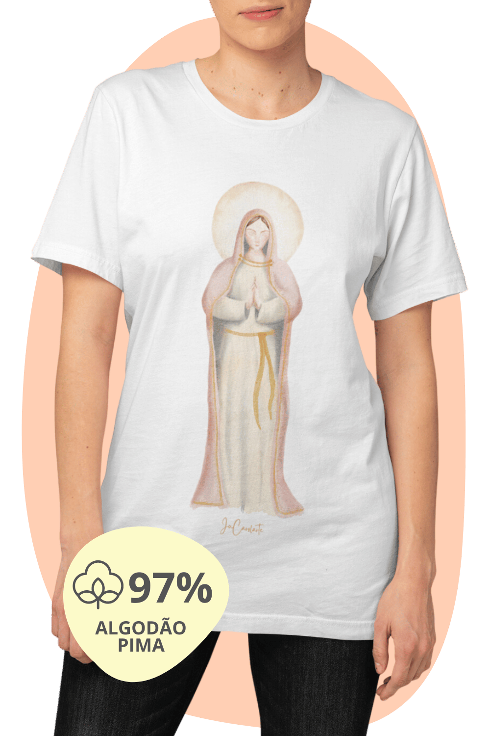 Camiseta Pima - Mãezinha do Infinito Amor #01