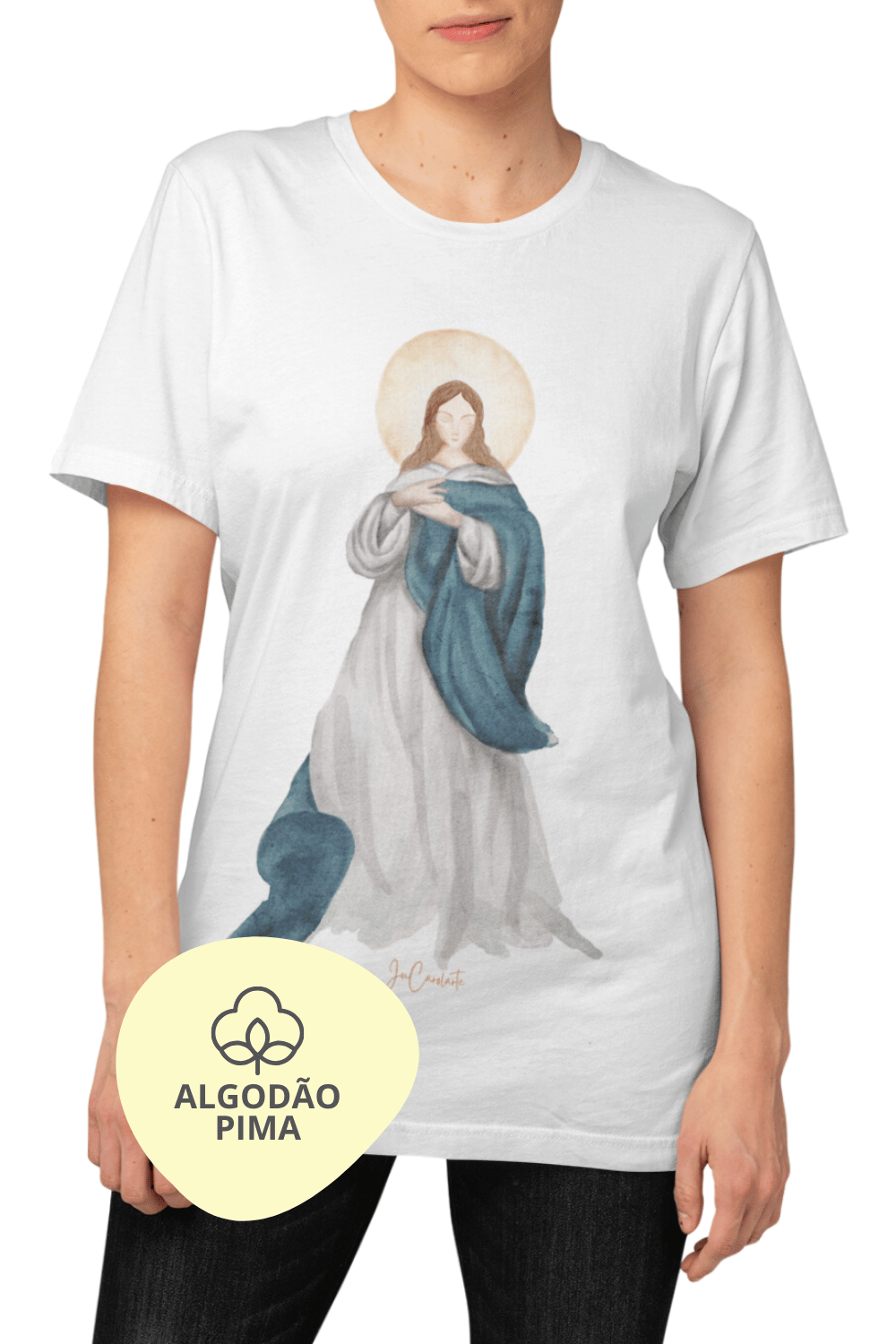 Camiseta Pima - Mãezinha da Imaculada Conceição #01