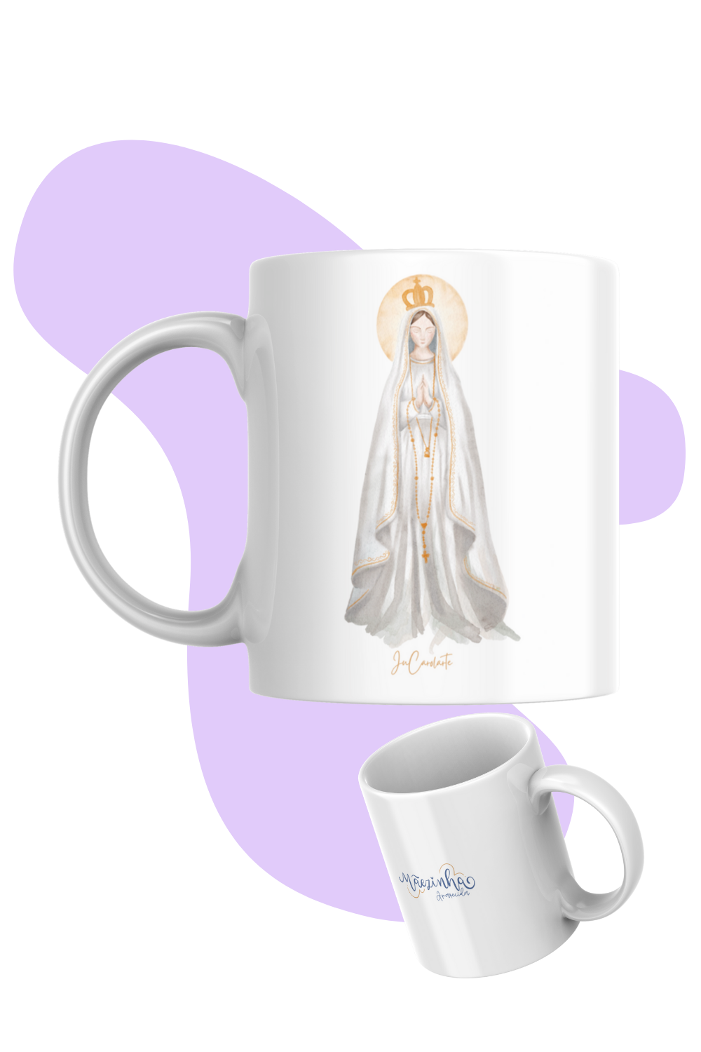 Caneca Mãezinha de Fátima