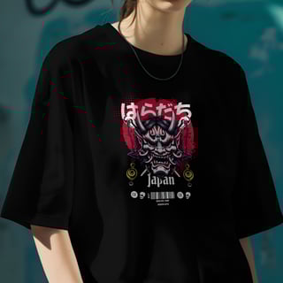 Nome do produto Camiseta Oversized Carranca Japonesa