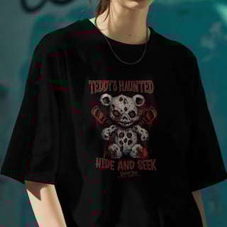 Nome do produto Camiseta Oversized Urso Teddy
