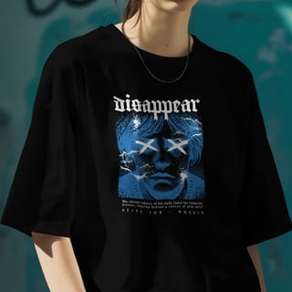Nome do produto Camisa Oversized Disappear