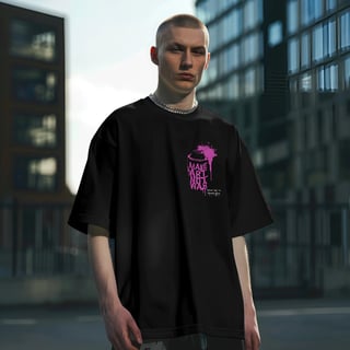 Nome do produto Camiseta Oversized  Make Art