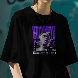 Nome do produto Camiseta Oversized Galactic Collapse