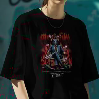 Nome do produto Camiseta Oversized Rato Race