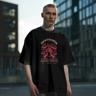 Nome do produto Camiseta Oversized Deep Horizon