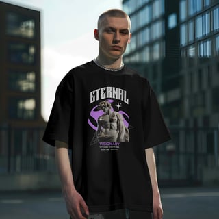Nome do produto Camiseta Oversized Greek Statue Eternal