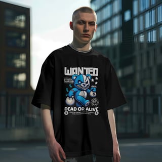 Nome do produto Camiseta Oversized Wanted dead or alive