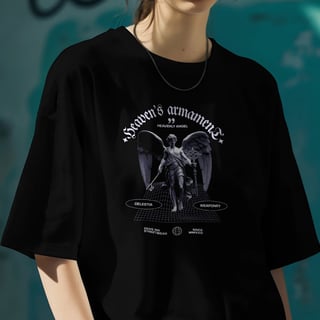 Nome do produto Camiseta Oversized Angel Celestial