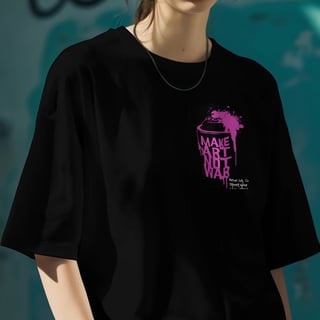 Nome do produto Camiseta Oversized  Make Art